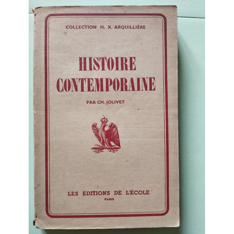 Histoire contemporaine de 1789 à 1875