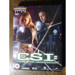 CSI Crime Scene Investigation Season four episodes 1-12 Coffret 3 DVD