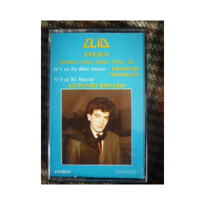 Enesco Sonates pour piano Opus 24-Antonio Rosado Clio CLC 009
