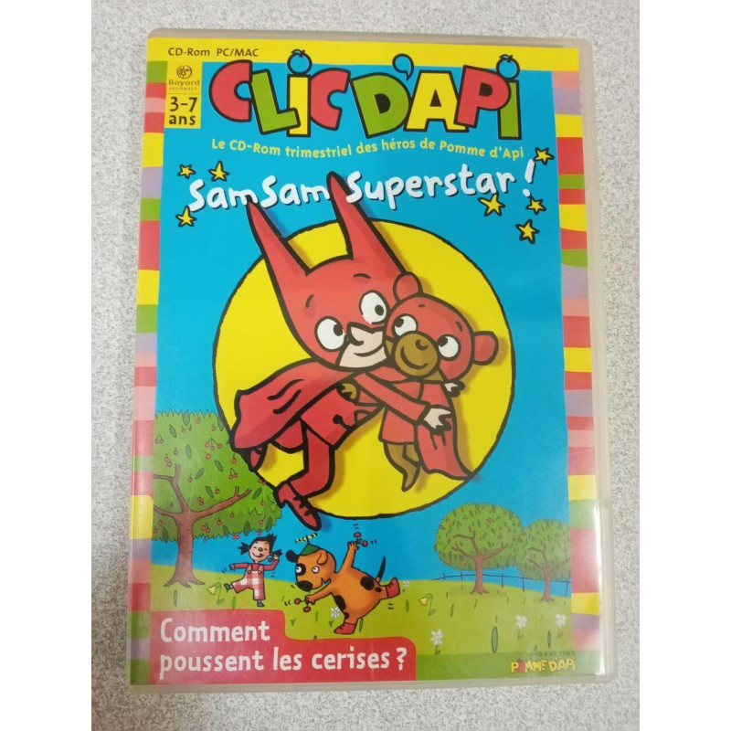 Dvd - Clic Dap : Sam Sam Superstar