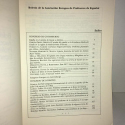 BOLETIN DE LA ASOCIACION EUROPEA DE PROFESORES DE español Nos 34 35