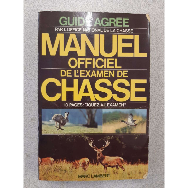 Manuel de l'examen de chasse