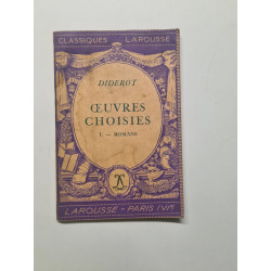 Oeuvres choises I romans
