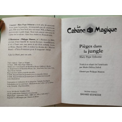 La Cabane Magique Tome 18 : Pièges dans la jungle