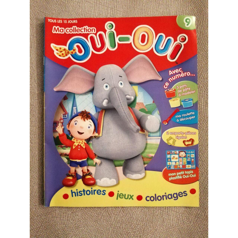 Ma collection oui oui - histoires / jeux / coloriages - n° 9 - -...