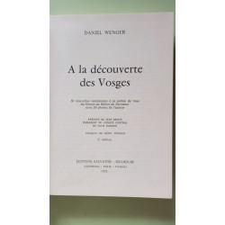 A la découverte des Vosges
