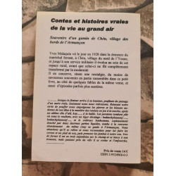 Aperçu Contes et histoires vraies de la vie au grand air