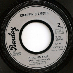 Chacun Fait (C'qui Lui Plait)