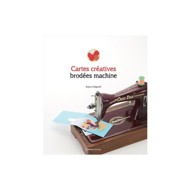 Cartes créatives brodées machine