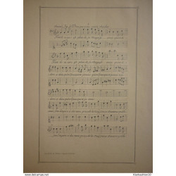 Athalie intermèdes en musique de la tragédie de Racine-1690