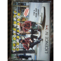 LICENCE IV Y'EN A POUR TOUT L'EGOUT Cassette Audio-K7 EMI 1740924