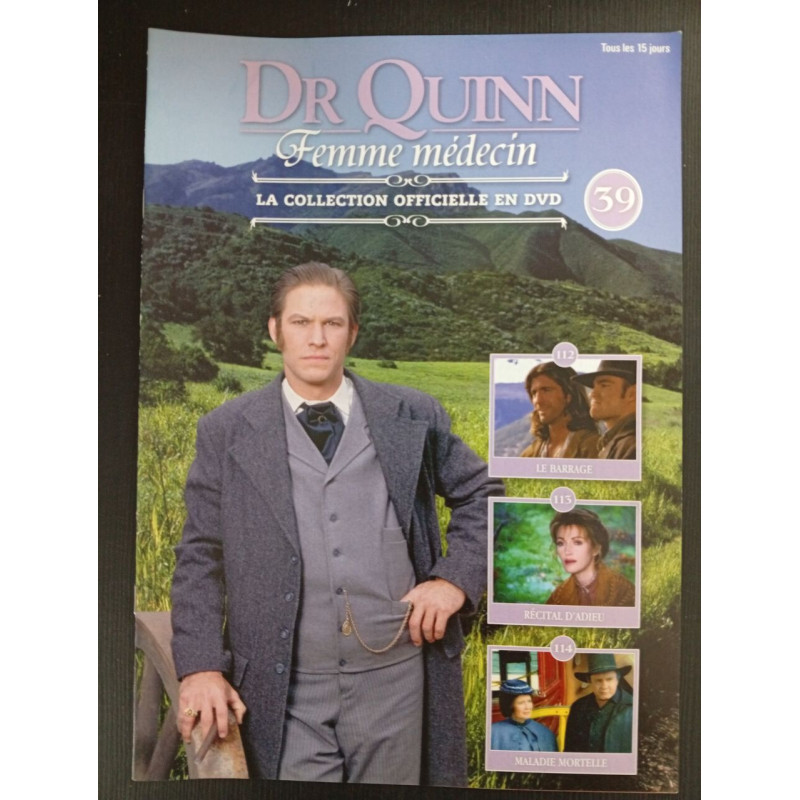 Fascicule Dr Quenn femme médecin (DVD non inclus) N° 39