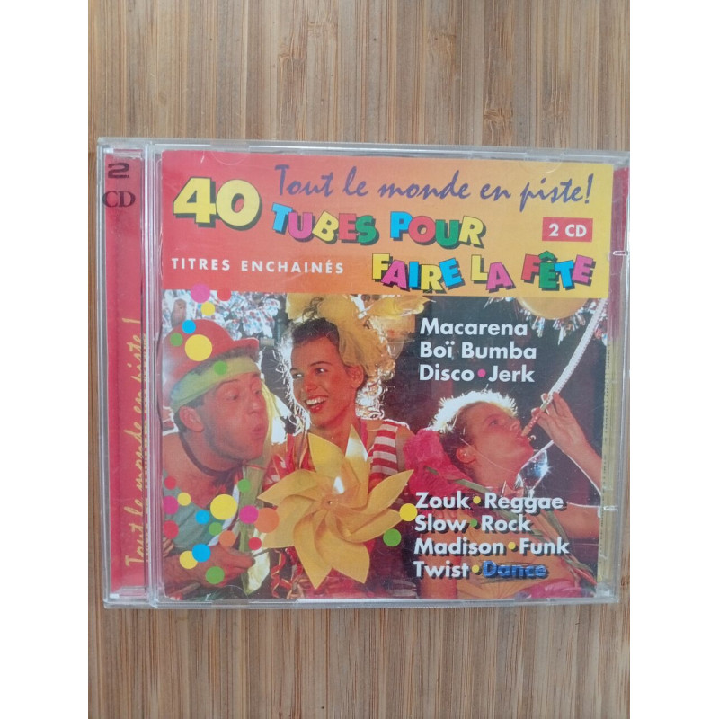 40 tubes pour faire la fête