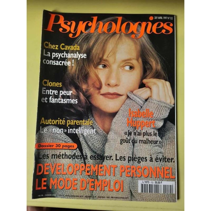 Psychologies Nº 152 / Avril 1997