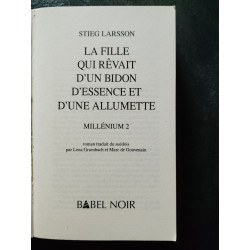 Millenium 2 - La fille qui rêvait d'un bidon d'essence