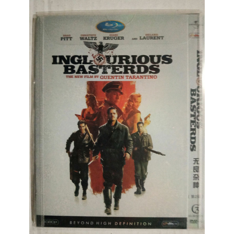 Inglourious Basterds brad pitt Blu-Ray 1080p