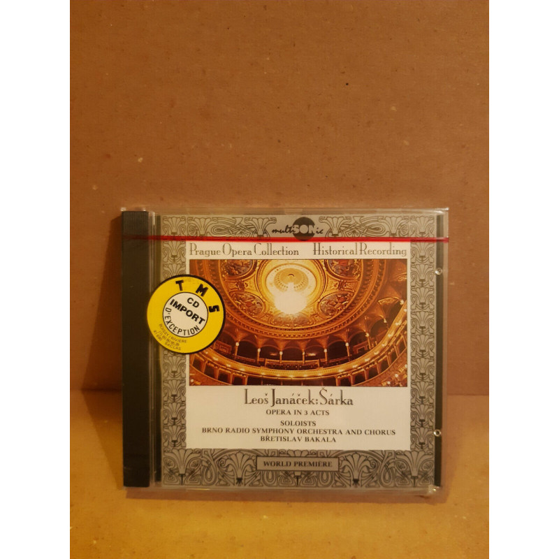 Leos Janacek Sarka - Bretislav Bakala CD NEUF SOUS BLISTER