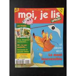 Moi je lis nº 120 / Octobre 1997