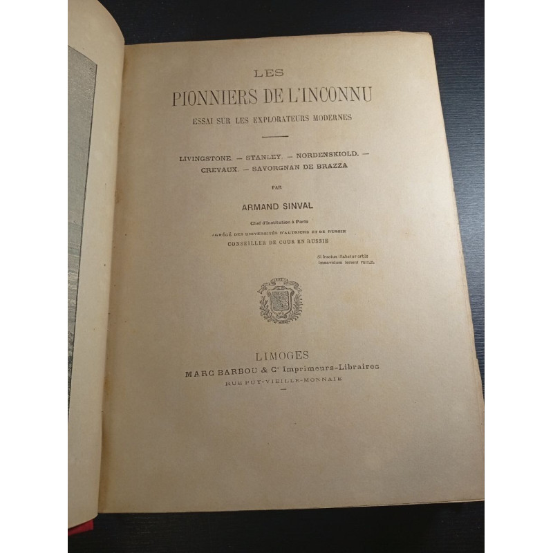 Les Pionniers de l'inconnu