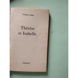Thérèse et Isabelle