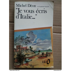 Je vous ecris d'italie