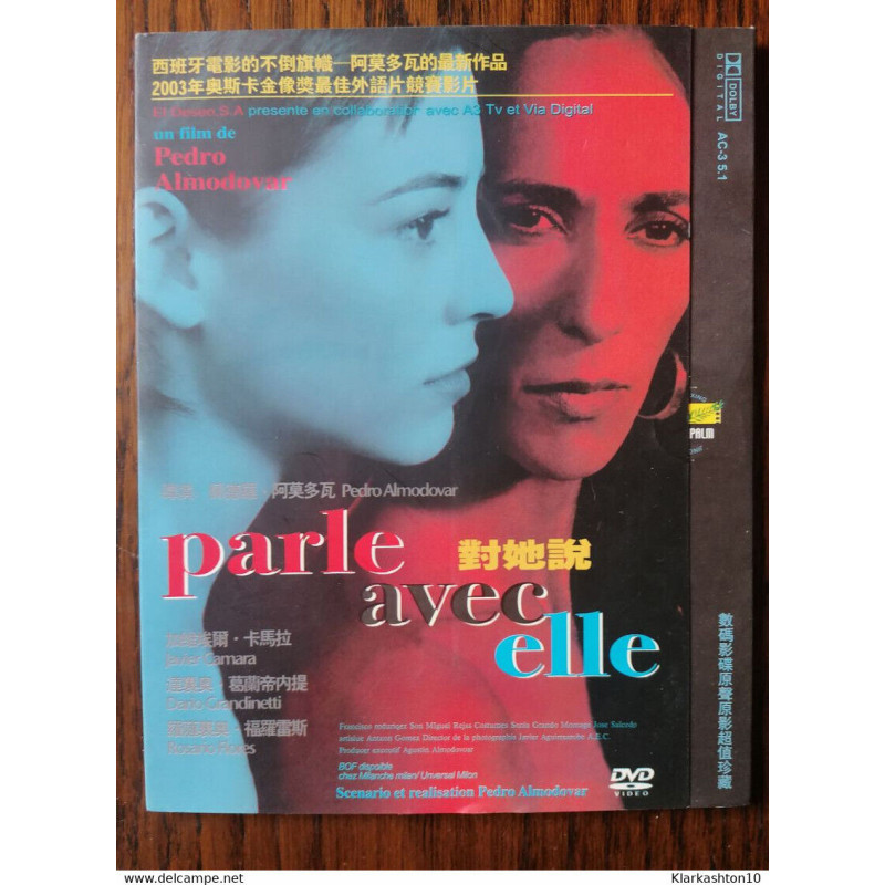 DVD Parle Avec Elle Pedro Almodovar