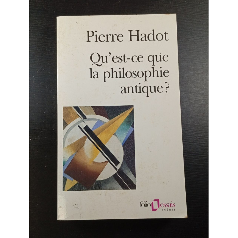 Qu'est-ce que la philosophie antique