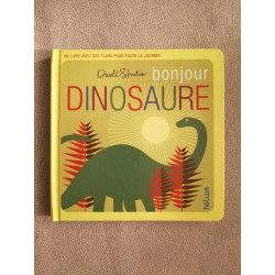 Bonjour Dinosaure !: UN LIVRE AVEC DES FLAPS POUR TOUTE LA JOURNEE
