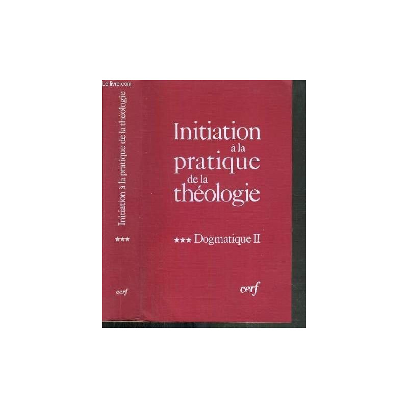 Init a pratique theologie tome 3 Init a pratique theologie tome 3
