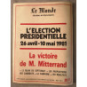 L'election presidentielleLE MONDE dossiers et documents :...