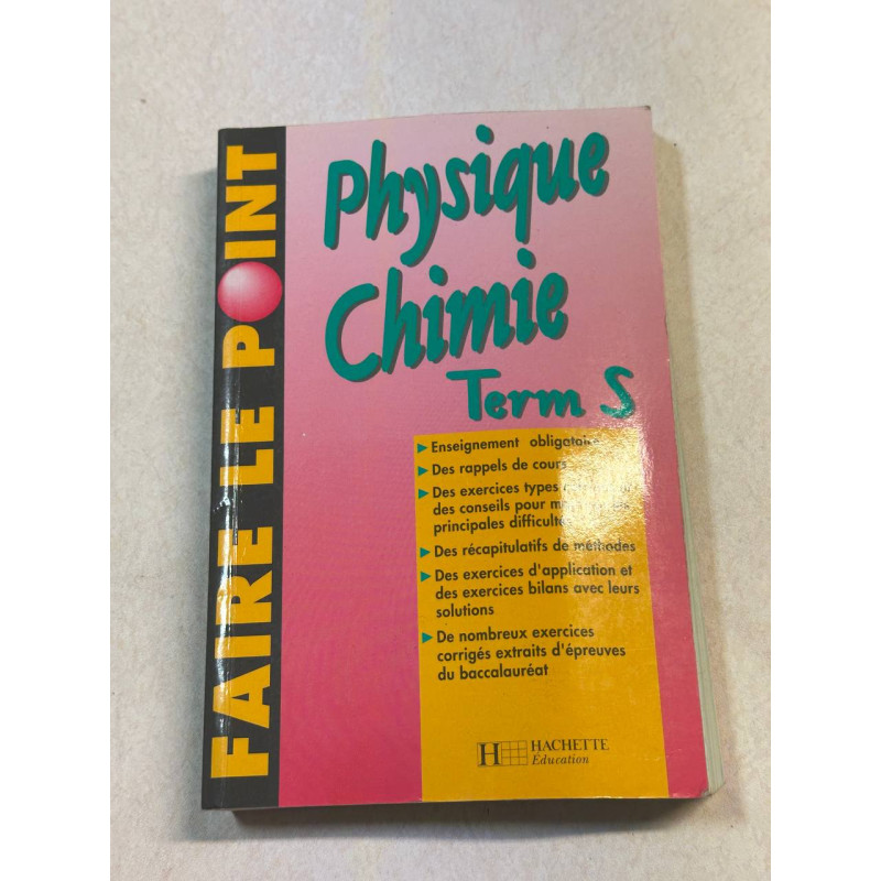 Physique-chimie term S