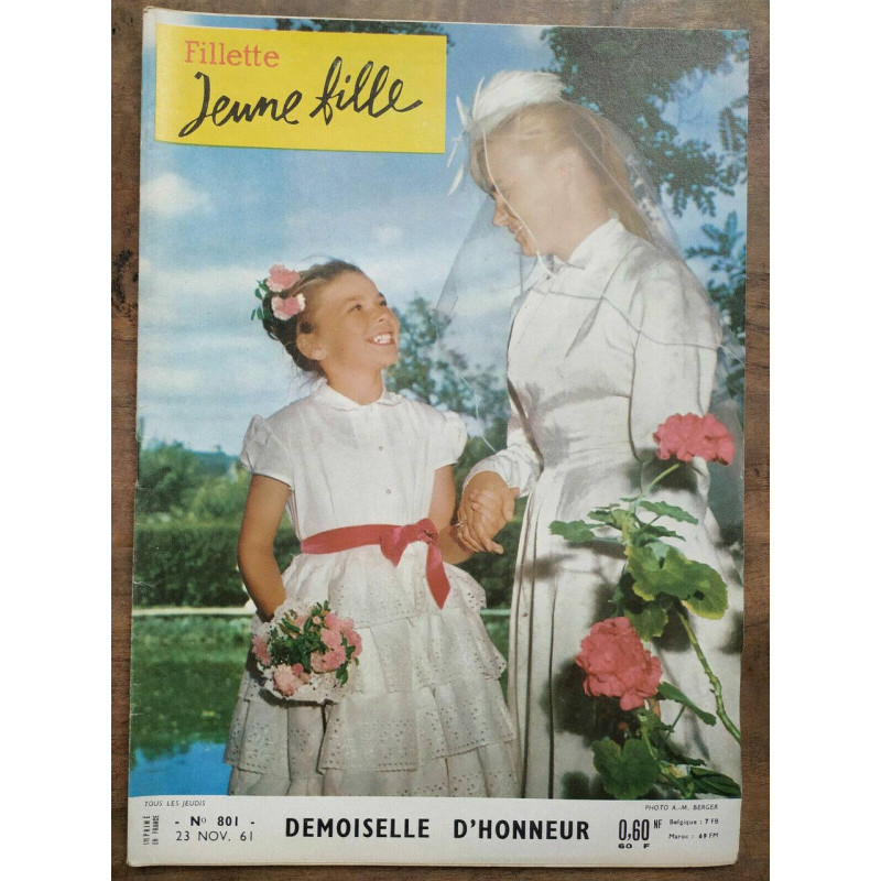 Fillette jeune fille n801 23 Novembre 1961