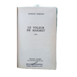 Le voleur de maigret