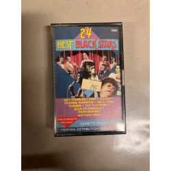 24 Best Black Stars Cassette Audio-K7