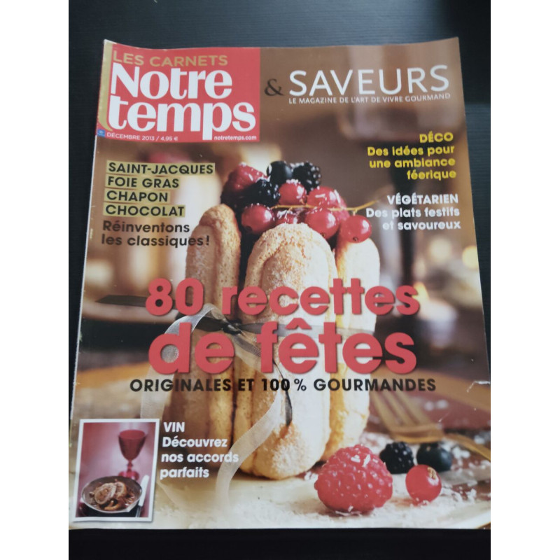 Notre temps et saveurs