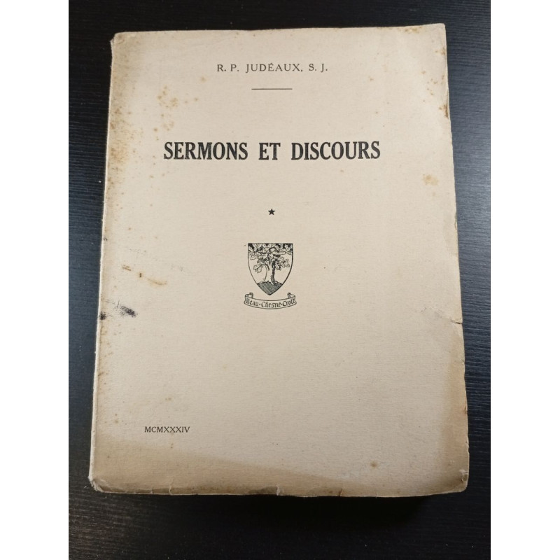 Sermons et Discours tome I