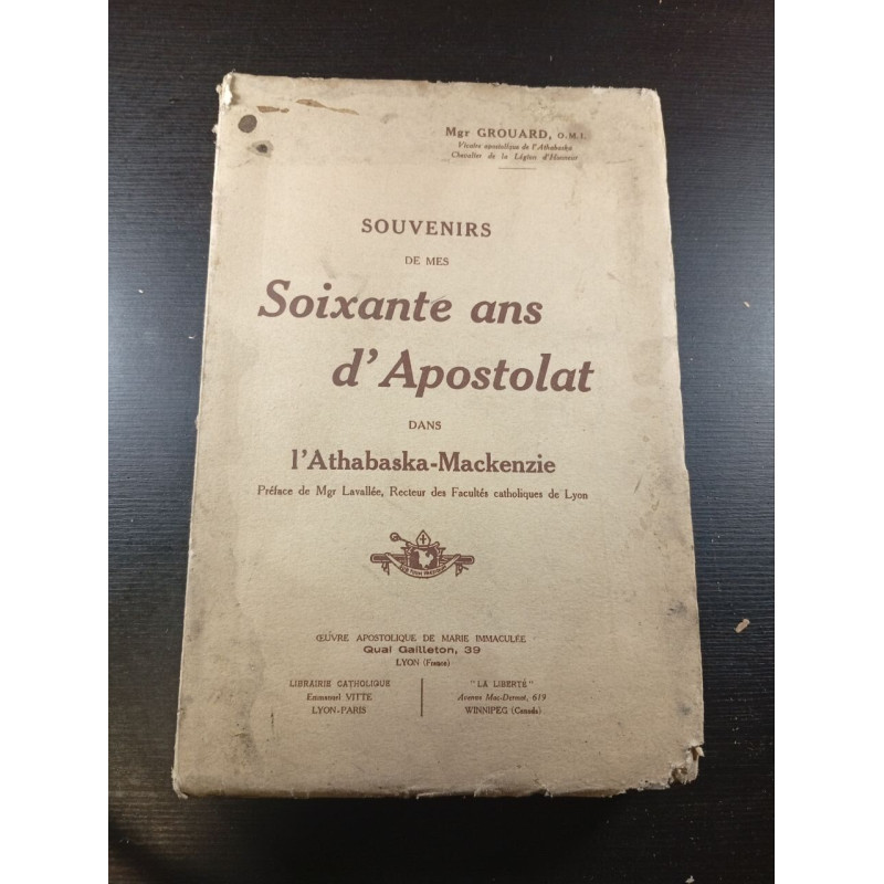 Souvenirs de mes Soixante ans d'Apostolat