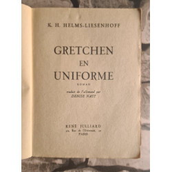 Gretchen en uniforme