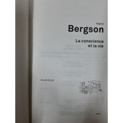 La conscience et la vie