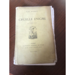 Cruelle enigme