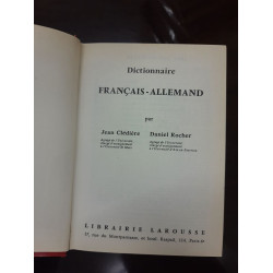 Dictionnaire Français-Allemand