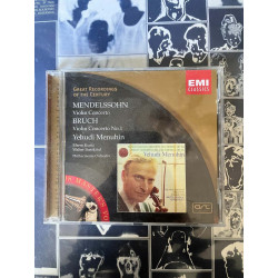 Mendelssohn Bruch Violin Concertos - Menuhin Kurtz CD