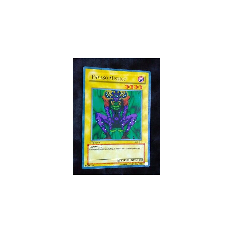 Payaso Mistico SYE-011 Yu-Gi-Oh