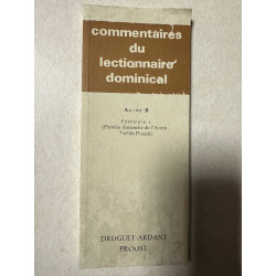 Commentaires du lectionnaire dominical