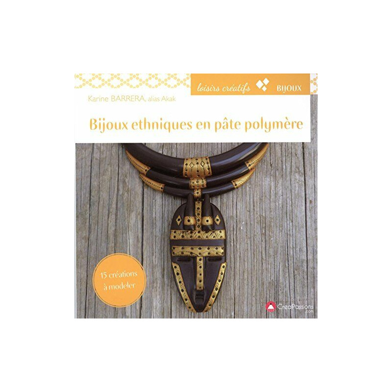 Bijoux ethniques en pâte polymère