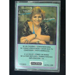 Paquita la del Barrio Ni un cigarro Cassette Audio Phoenix KCPH399