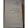 Jacques leenhardt Lecture Politique du roman Les