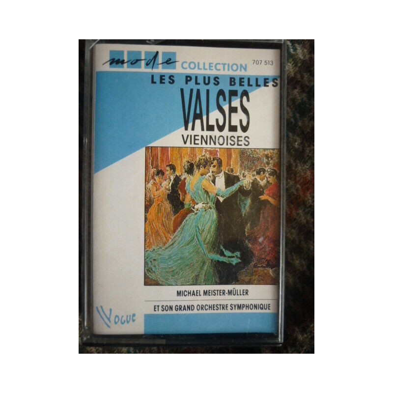 LES PLUS BELLES VALSES VIENNOISES Cassette Audio-K7 Vogue 707 513