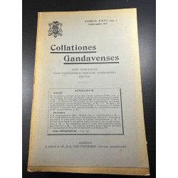 Collationes Gandavenses Tomus XXIV 1937
