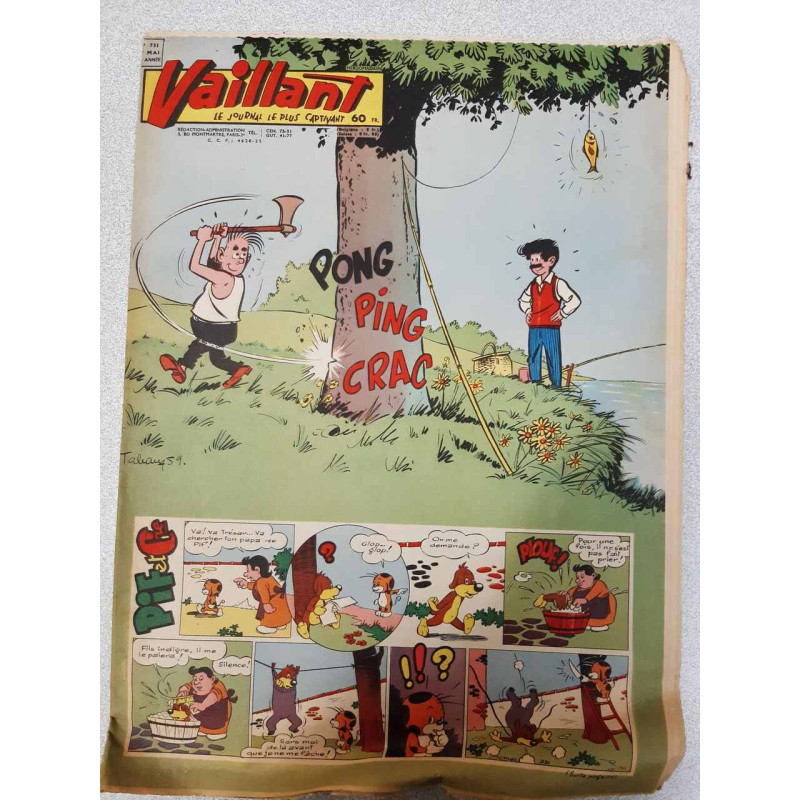 Vaillant Nº731 - journal plus captivant